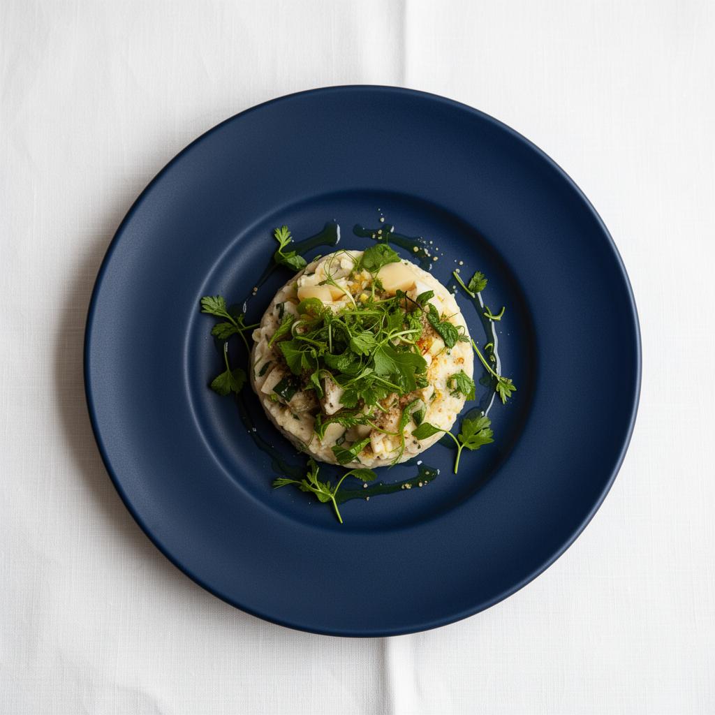 Plated dish by a chef